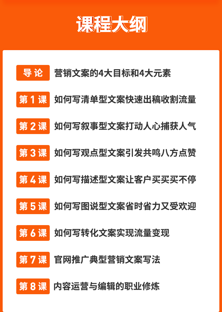 快速文案宝典，给不知道如何写好文案的你。