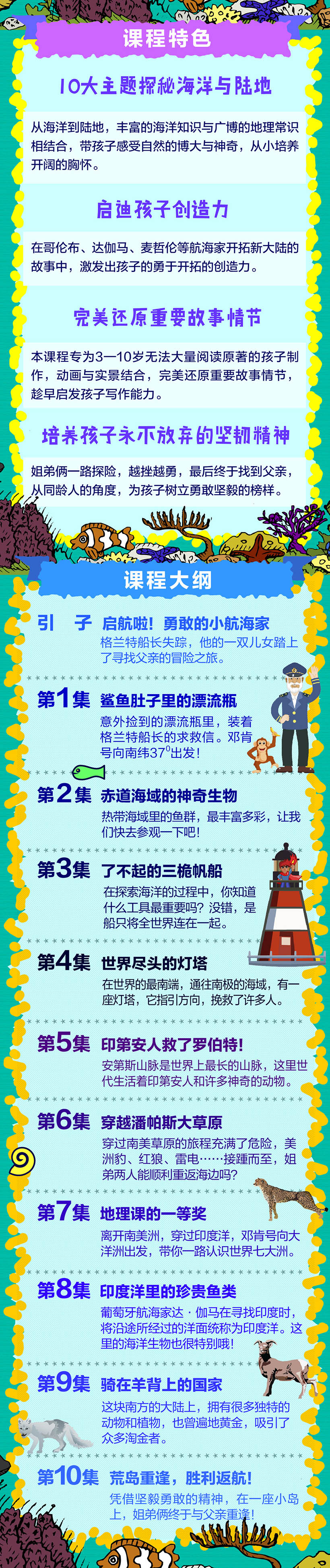 探索海洋大百科2：格兰特船长的儿女