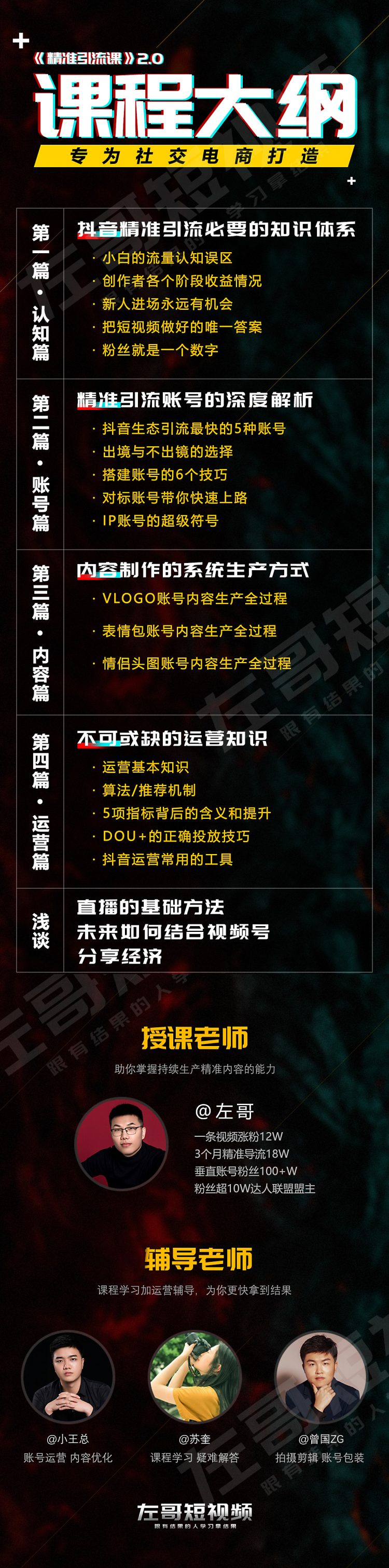 《抖音精准引流课》2.0