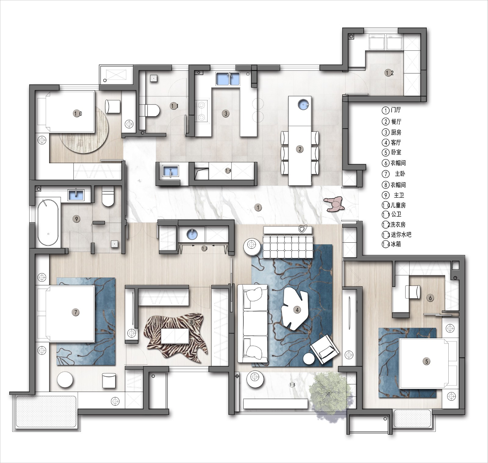 《花西住宅户型改造思路解剖》共730期