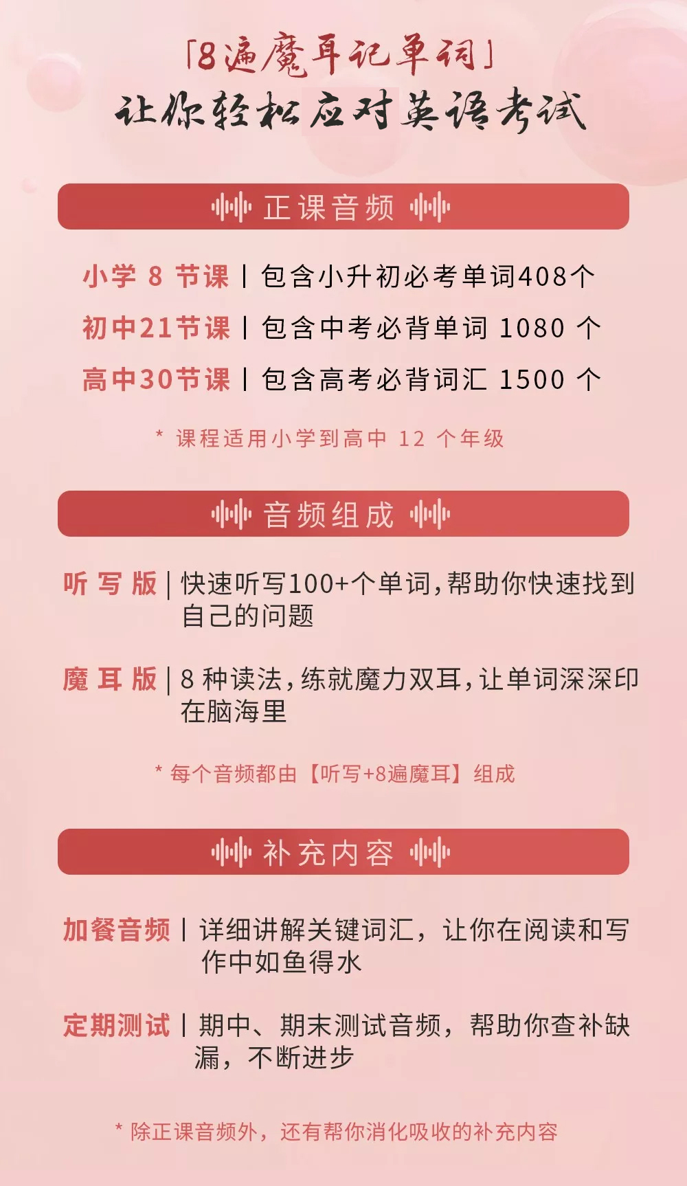 “8遍魔耳记单词”，越学越简单的奇妙英语课