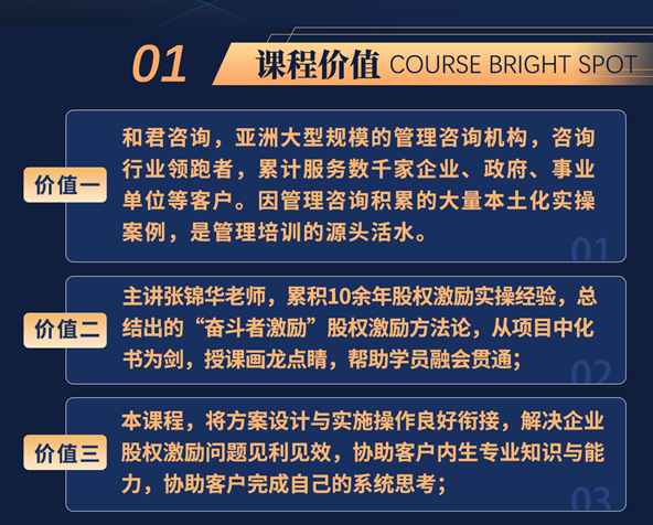股权激励与合伙人制-实战方案设计课
