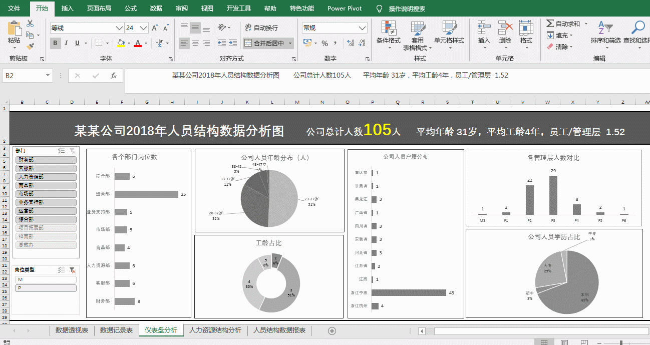 《L1-1人力资源数据仪表盘设计》