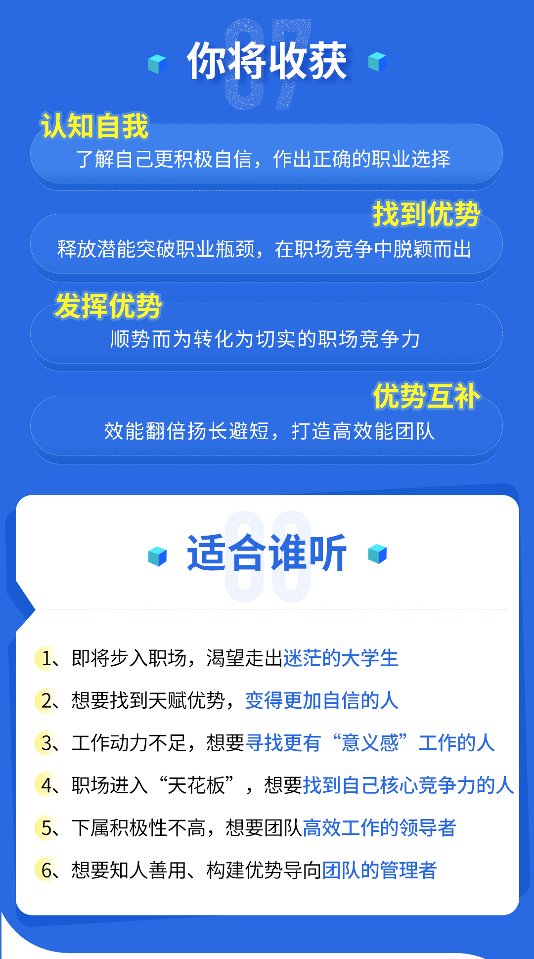 24堂优势打造课：精准努力，实现个人跳跃式发展