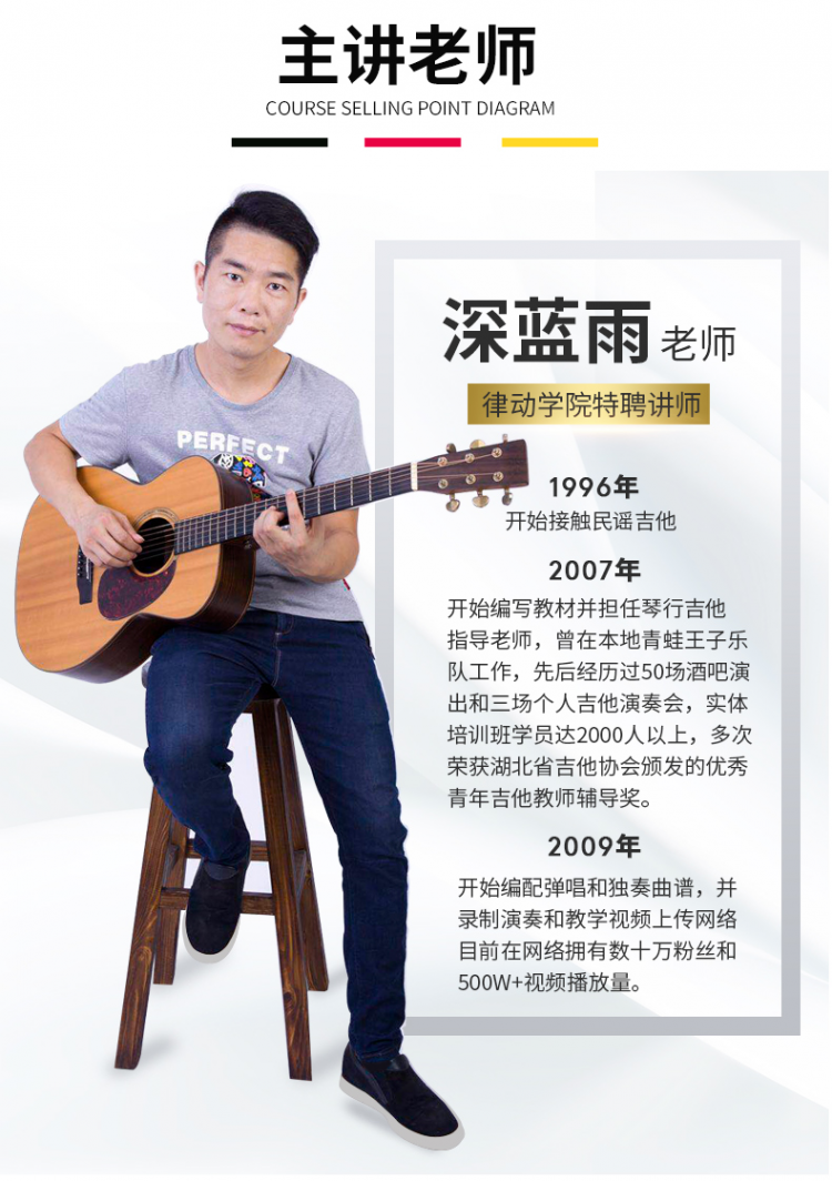 【新版】吉他基本功训练课程 原77课基本功训练教程 新版后面就是老版