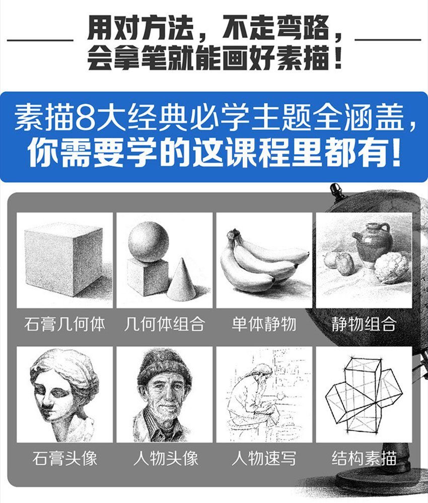 零基础学素描