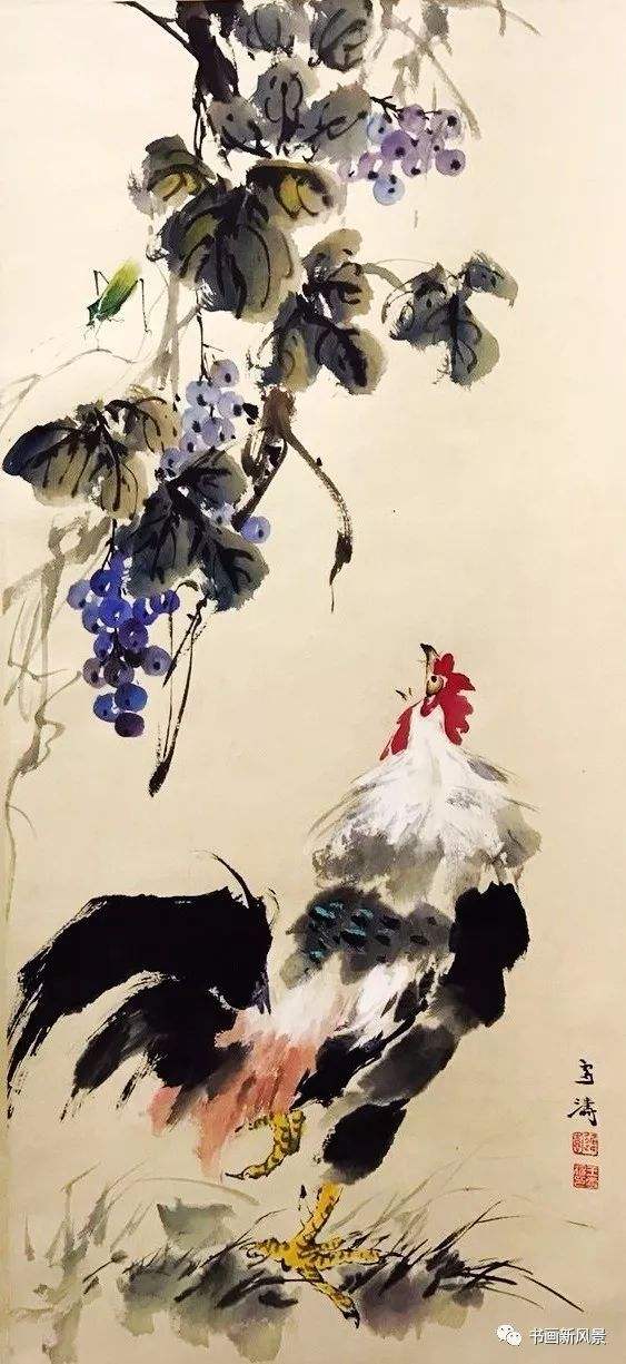 【趣味学画系列】写意鸡的画法