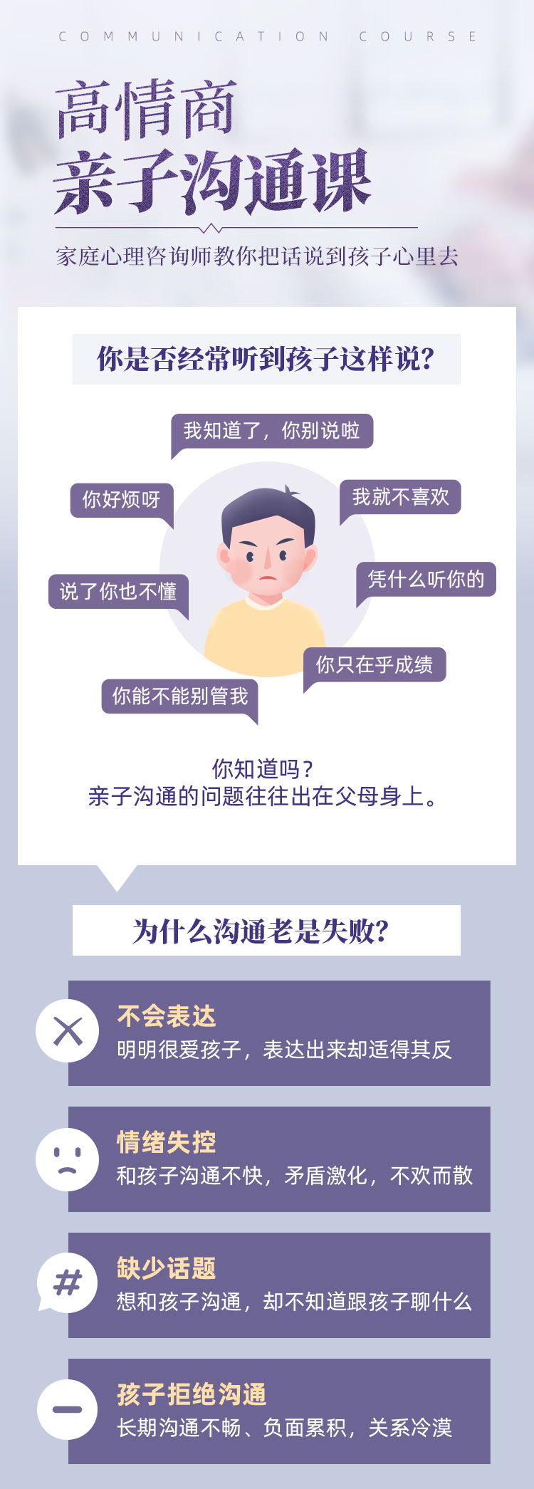 高情商亲子沟通课