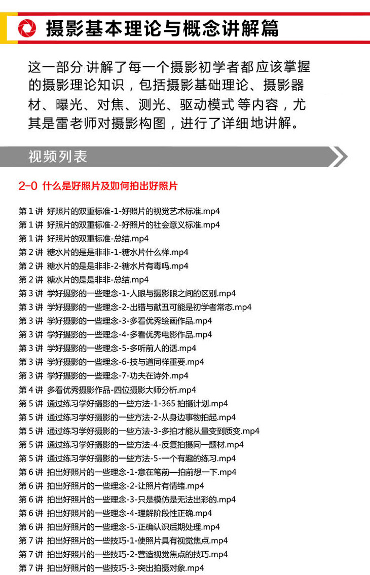 索尼A6400相机摄影、摄影理论及后期技法从入门到精通