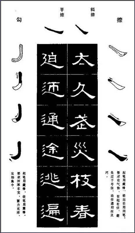 书法——隶书基础（8次课）