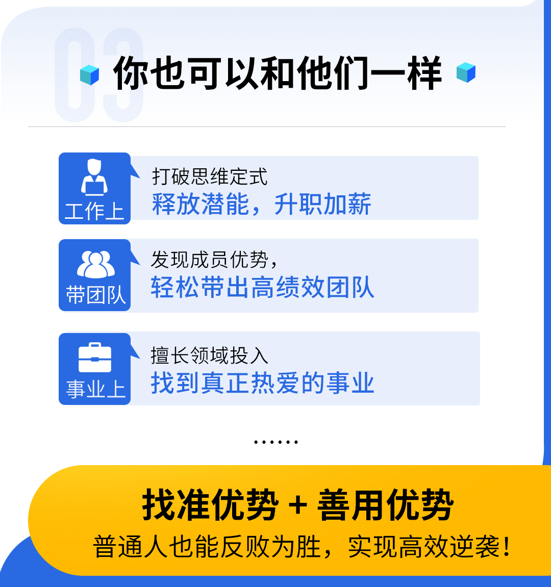 24堂优势打造课：精准努力，实现个人跳跃式发展