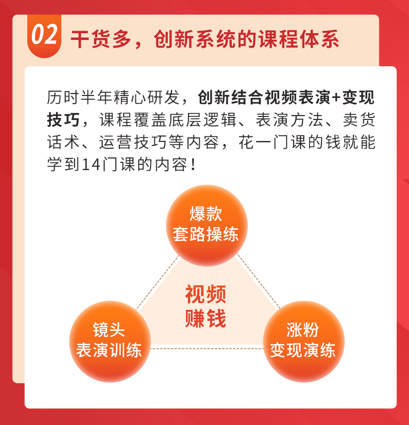 视频上镜实训课：今日头条官方特邀导师，带你0基础演出吸金爆款！