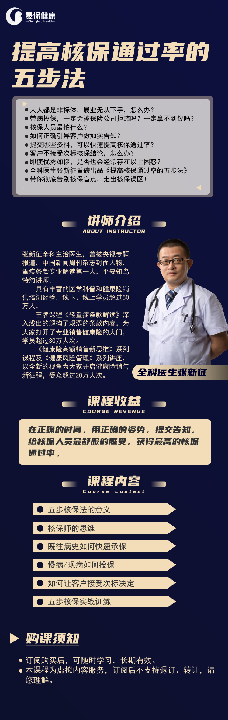 提高核保通过率的五步法