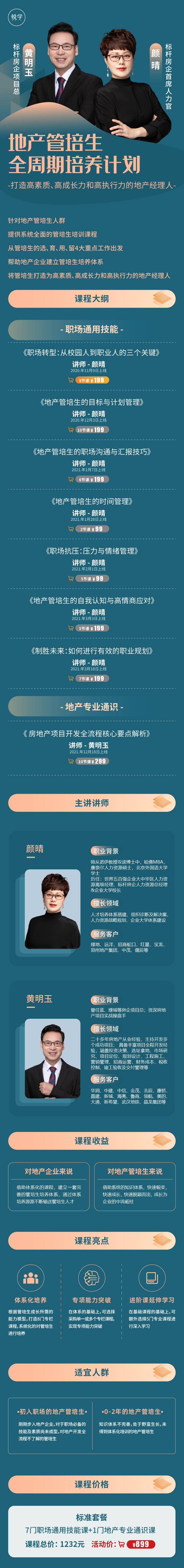 地产管培生全周期培养计划