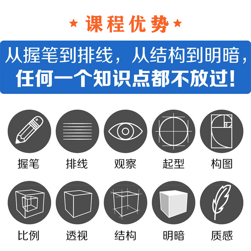 零基础学素描