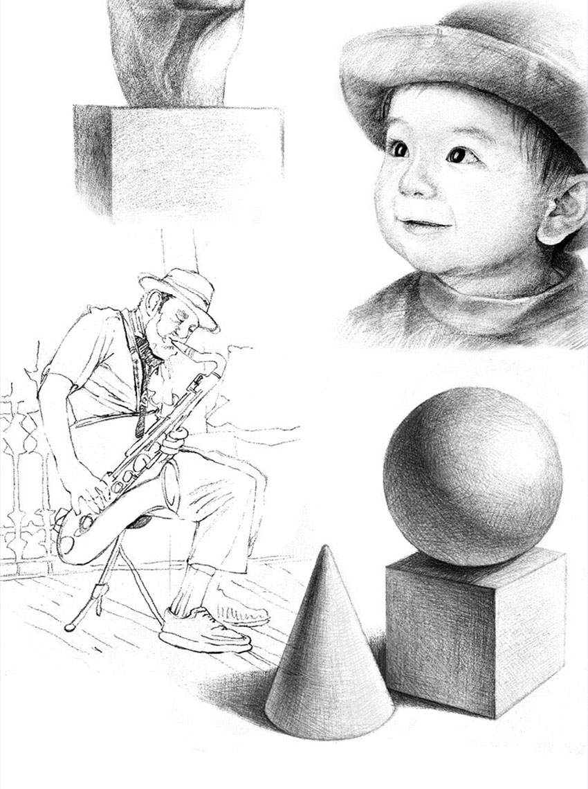 零基础学素描