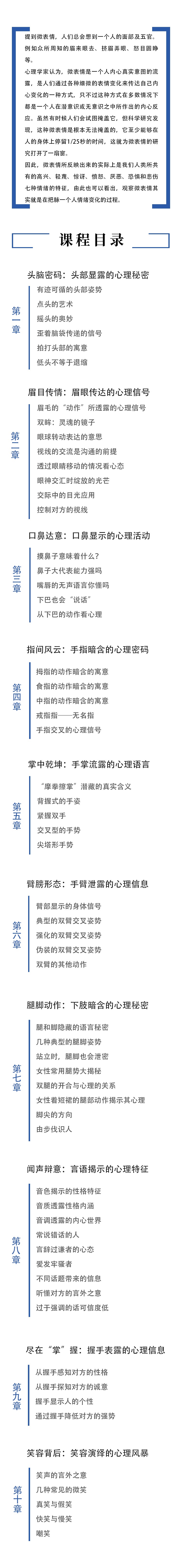 【正版音频】微表情心理学——教你做心灵的捕猎者