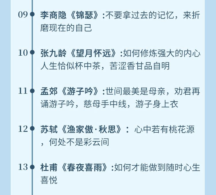 100堂最美古诗词课,教你丰富谈吐涨知识,开眼界