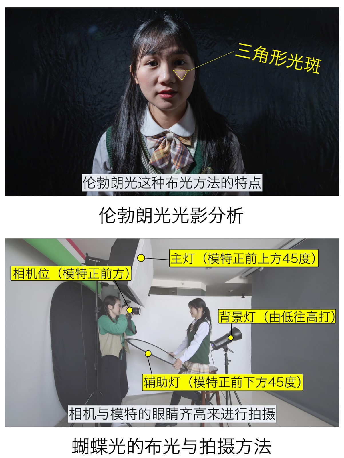 【影棚人像】摄影布光30课