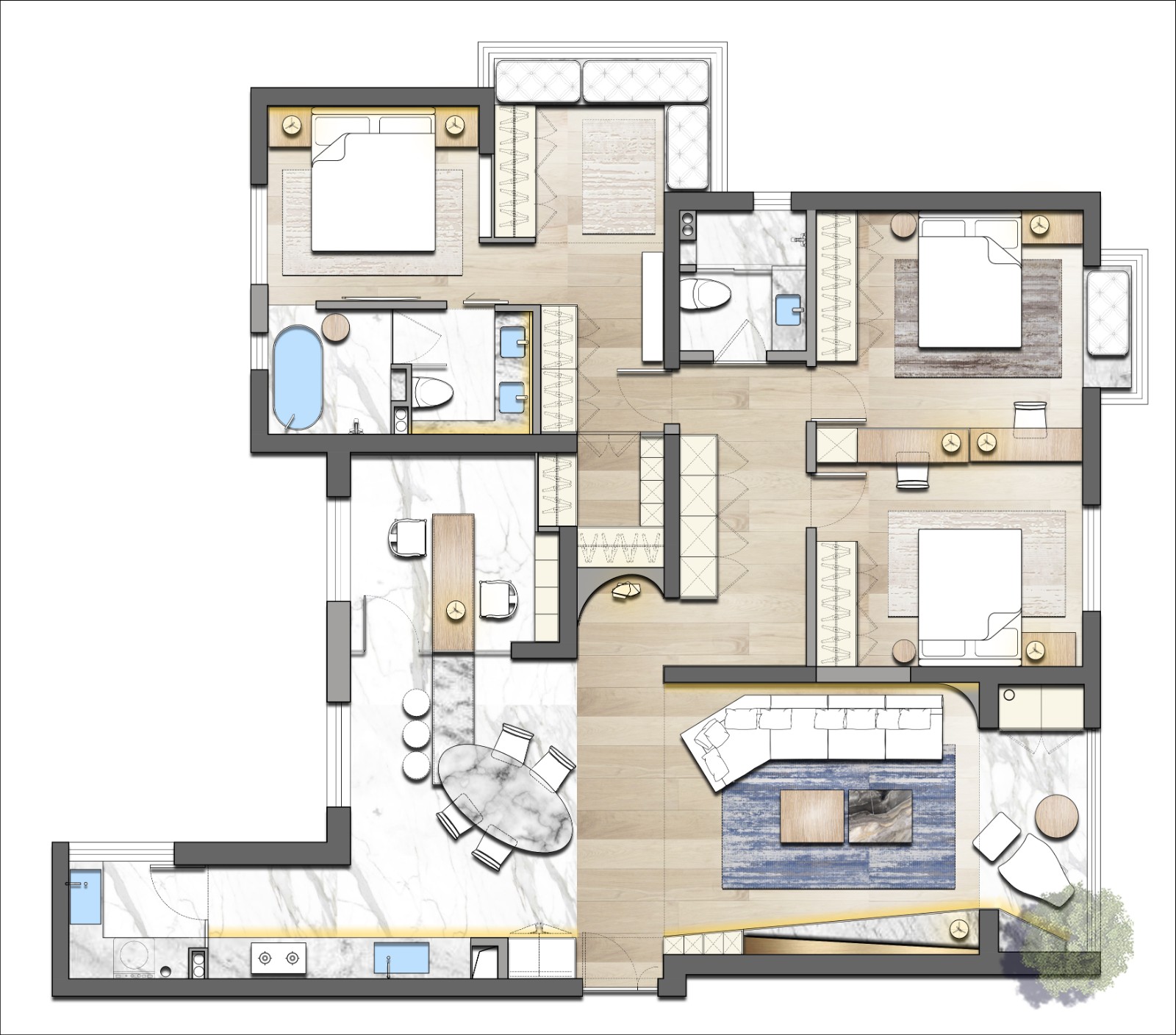 《花西住宅户型改造思路解剖》共730期