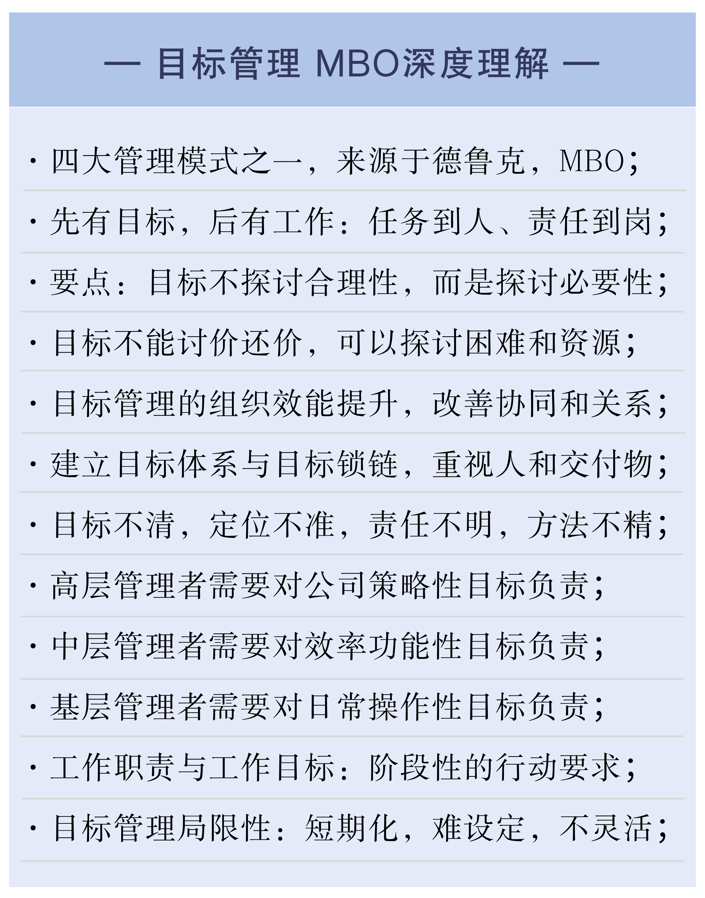 《目标管理》工作目标制定分解与工作计划跟踪反馈