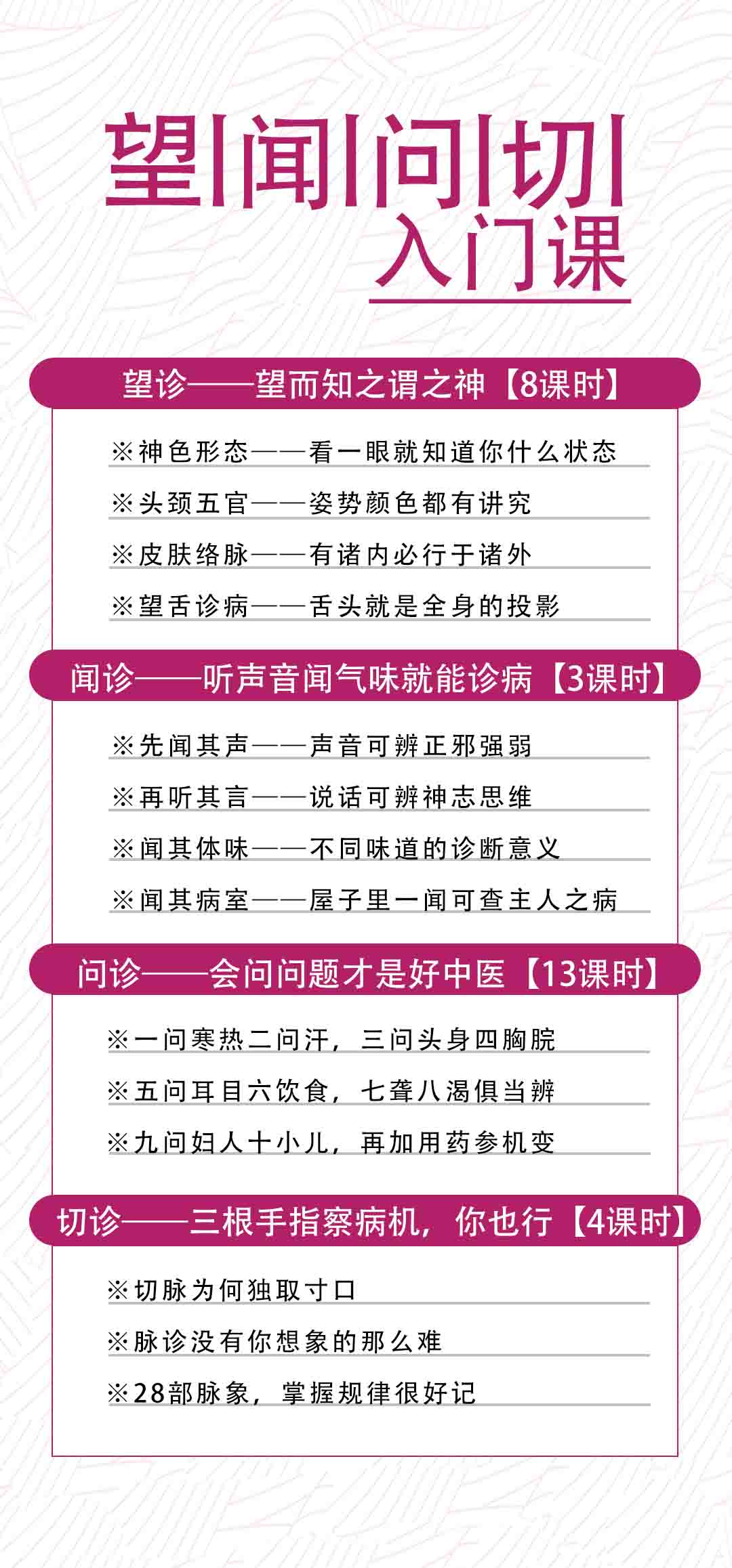 望闻问切 中医诊断可以很简单