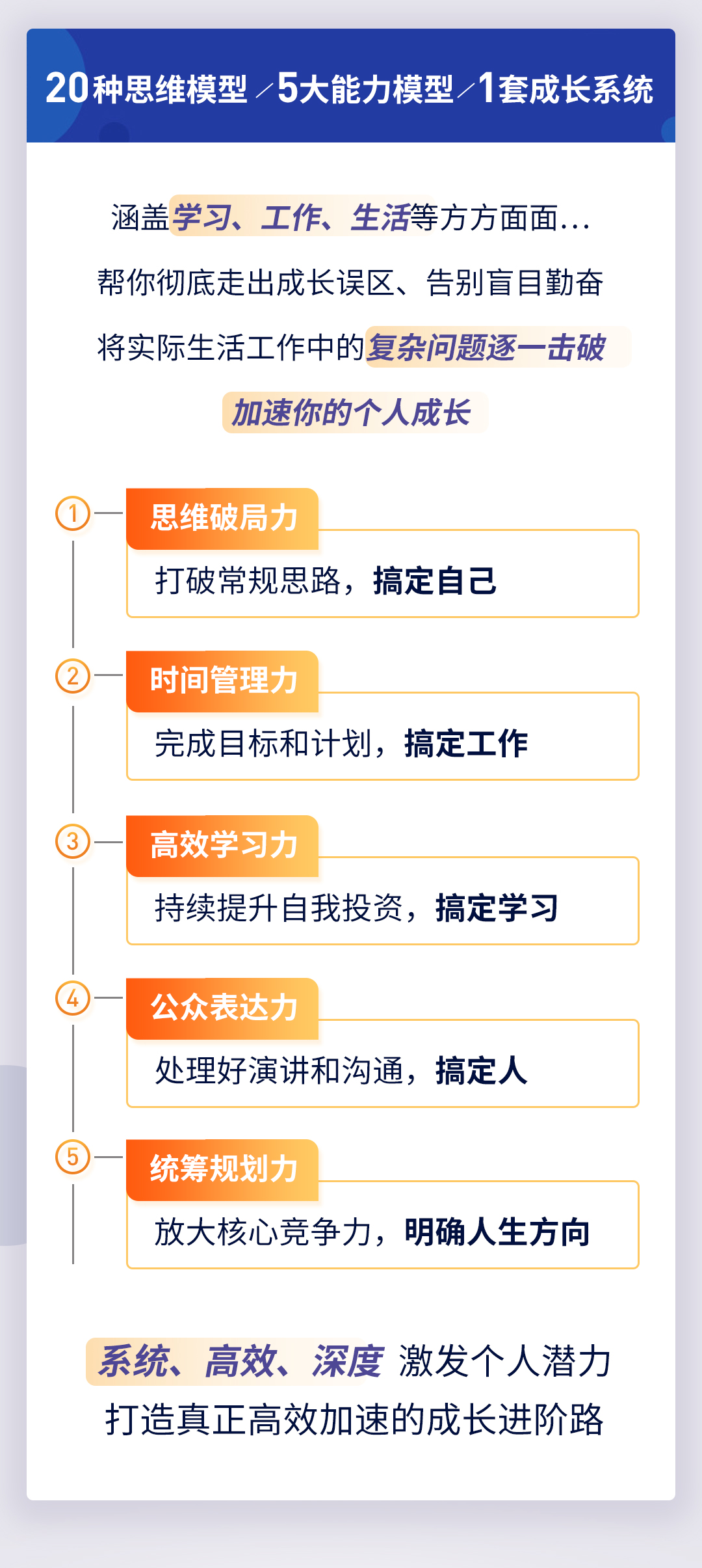 高手都在用的20个思维模型:一年顶十年,爆发式成长
