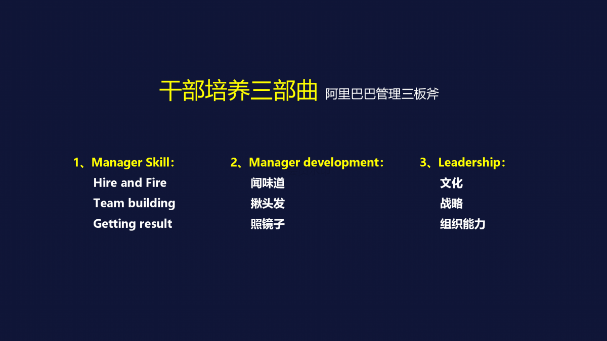 【跟着阿里学组织】人力资源是CEO的第一工程