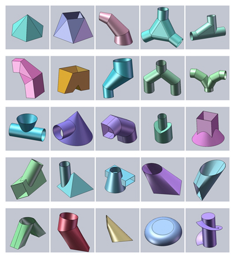 钣金厂各种异形件SolidWorks展开教程