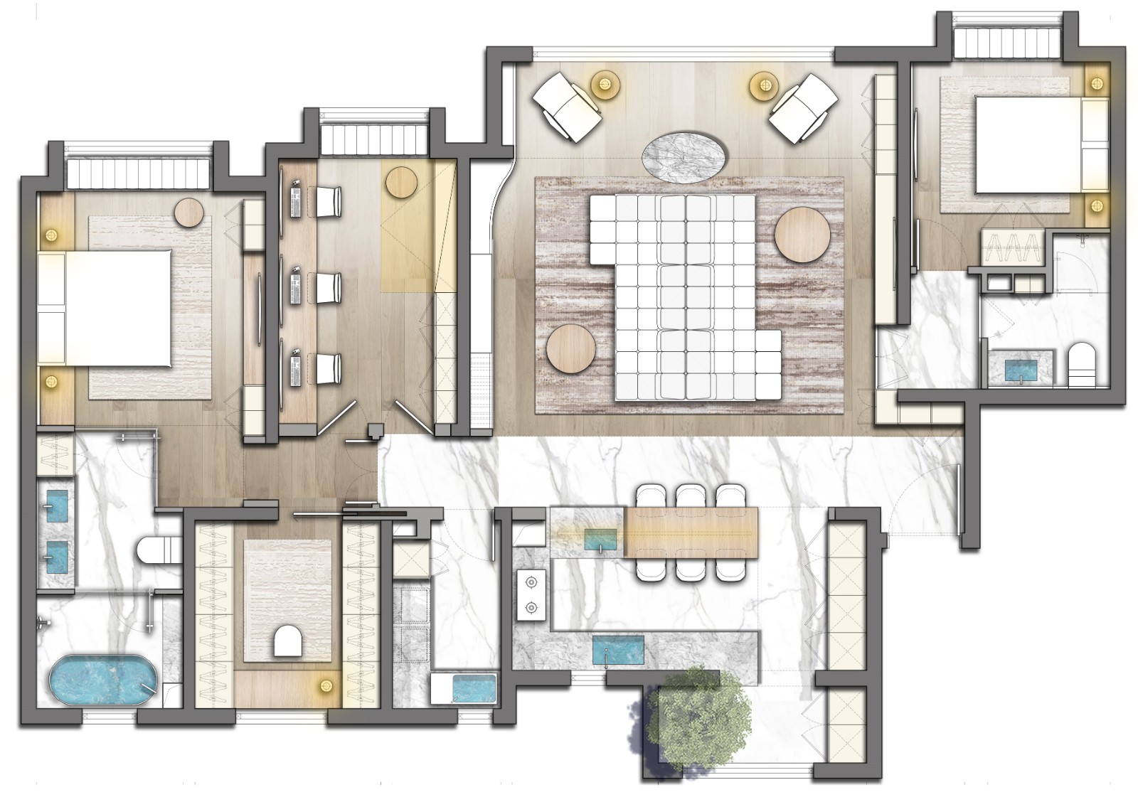 《花西住宅户型改造思路解剖》共730期