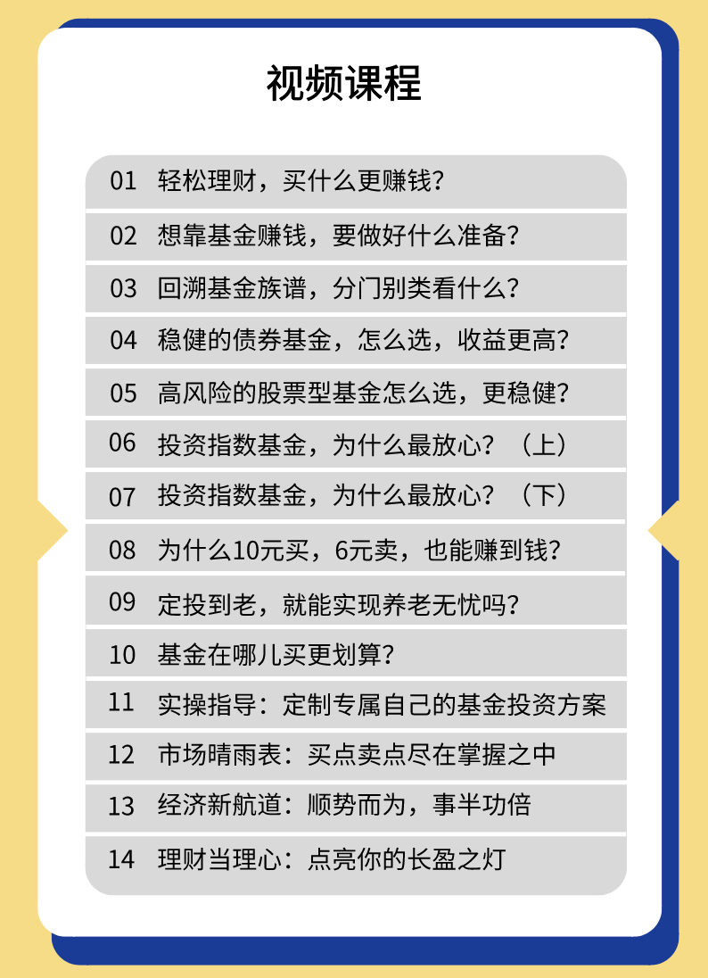 基金特训营--14天掌握基金投资