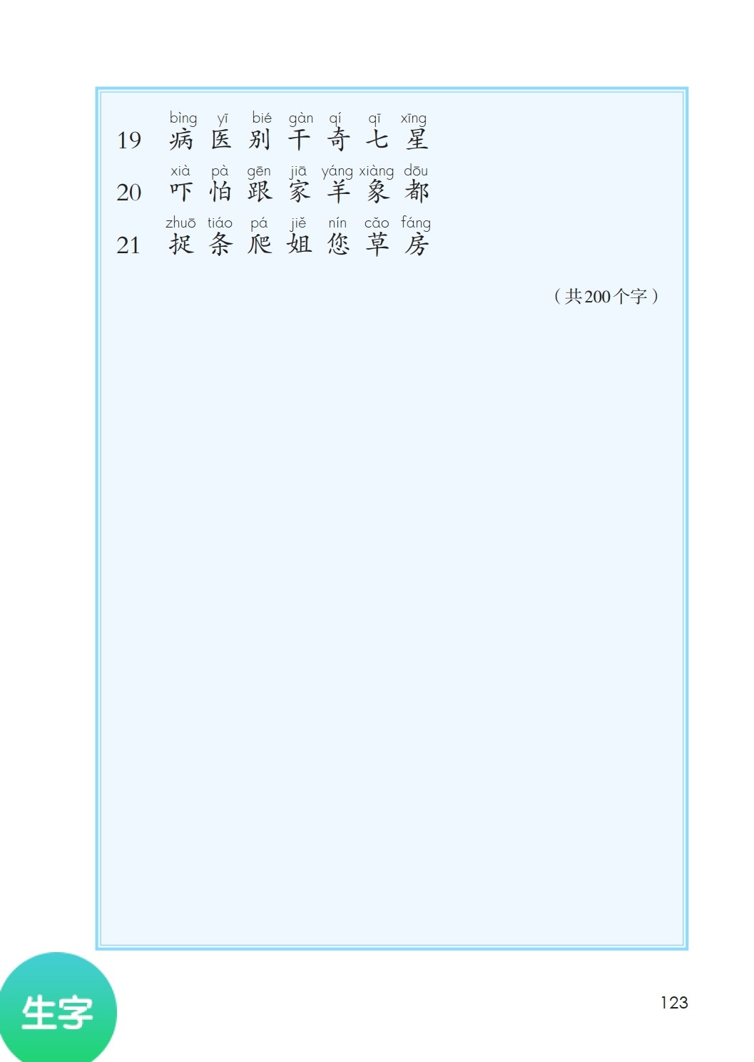 部编版语文同步生字逐字讲解视频一年级下册