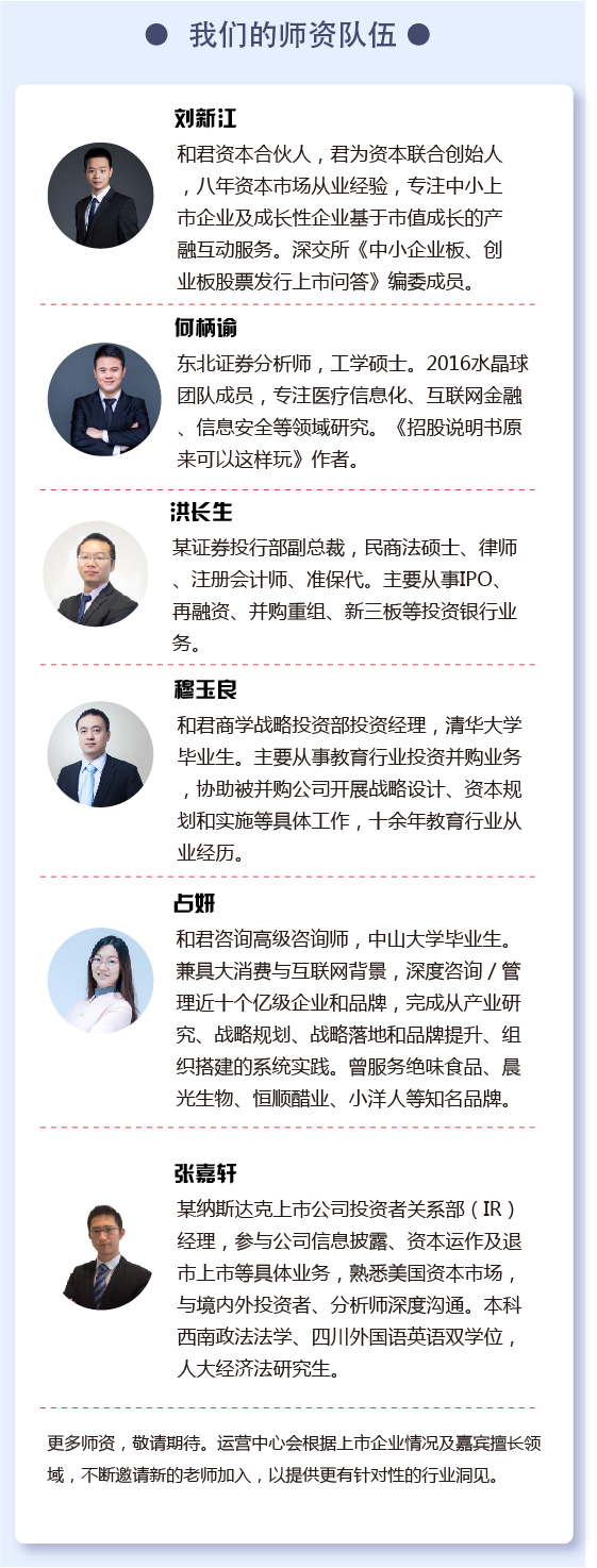 每周一讲，读懂最新上市公司