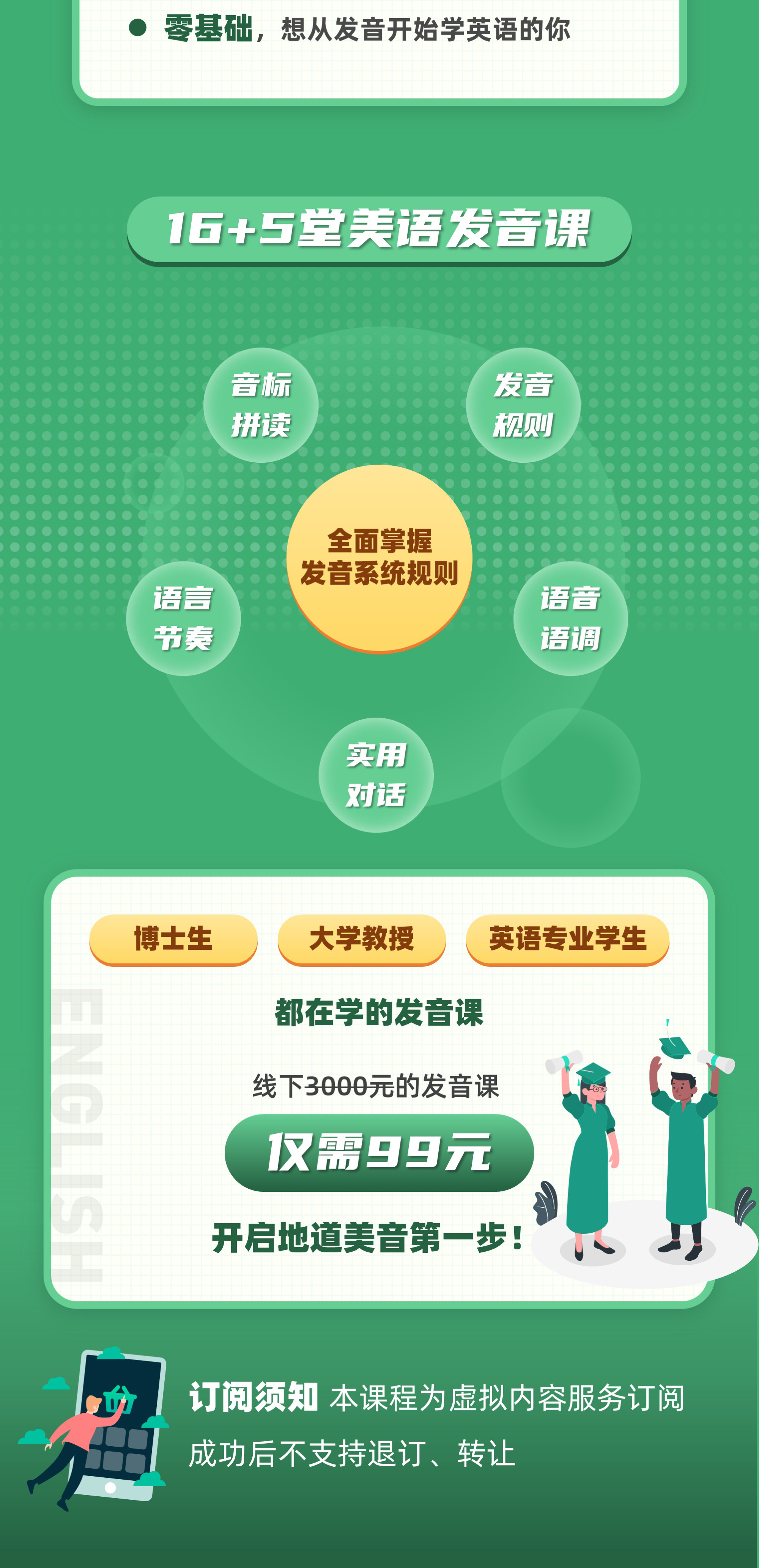 洋腔洋调的秘诀系统课程（发音必备）