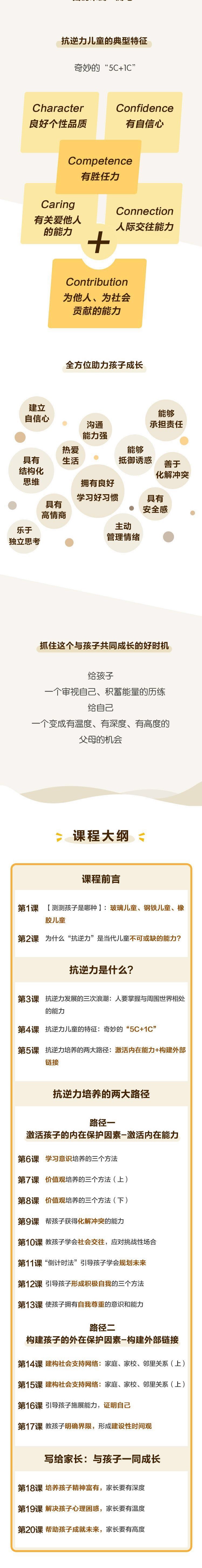 儿童抗逆力提升课