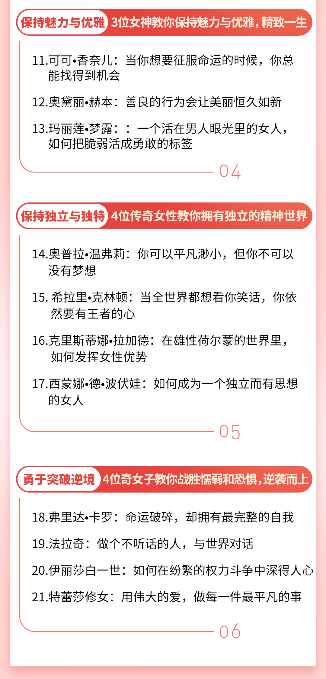 21位智慧女性的传奇人生