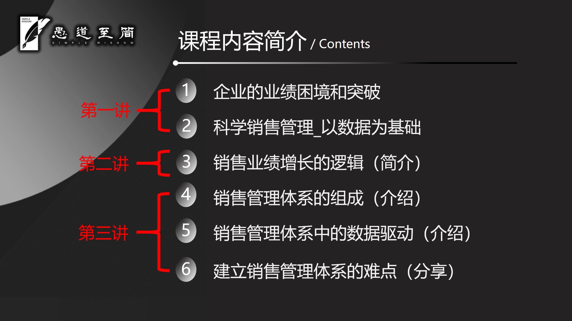 《销售业绩增长的逻辑和管理流程》精华版