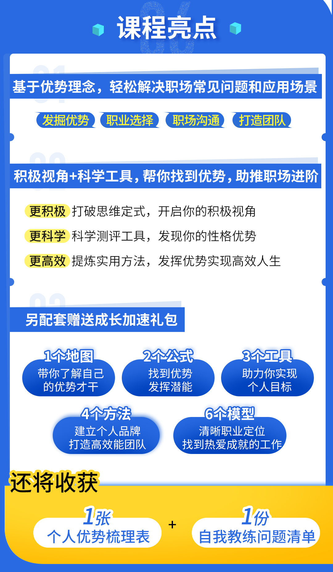 24堂优势打造课：精准努力，实现个人跳跃式发展