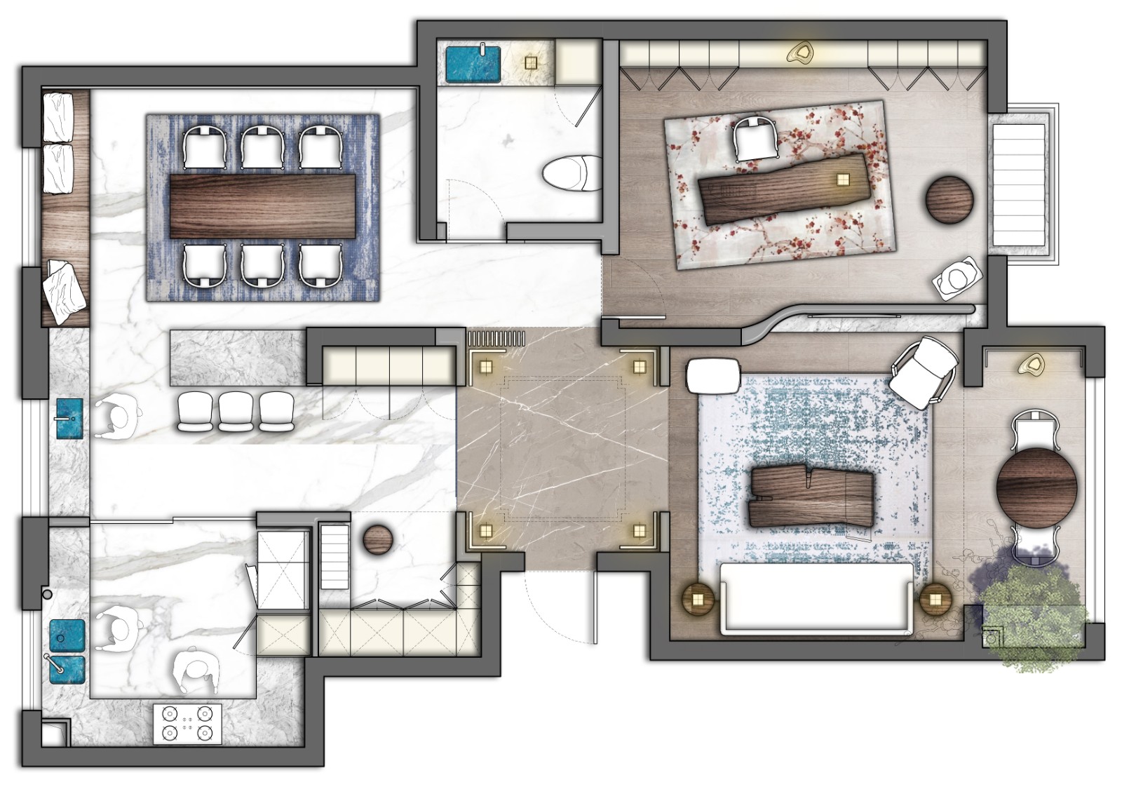 《花西住宅户型改造思路解剖》共730期