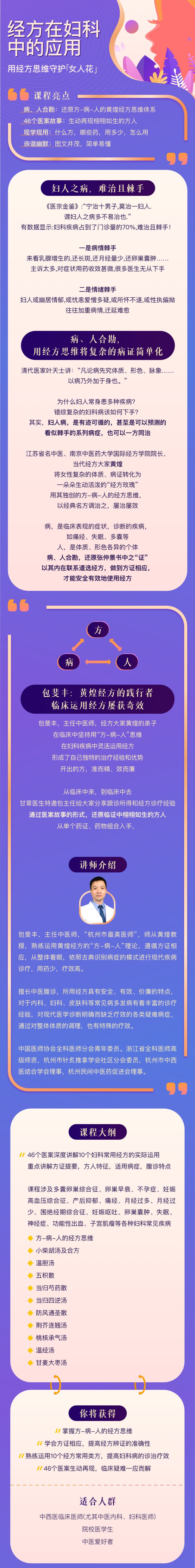 包斐丰—经方在妇科中的应用