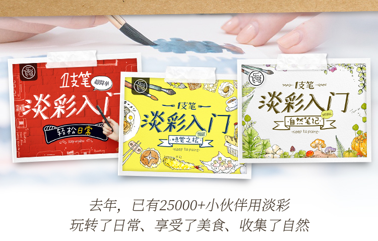 一支笔淡彩入门•街角记忆