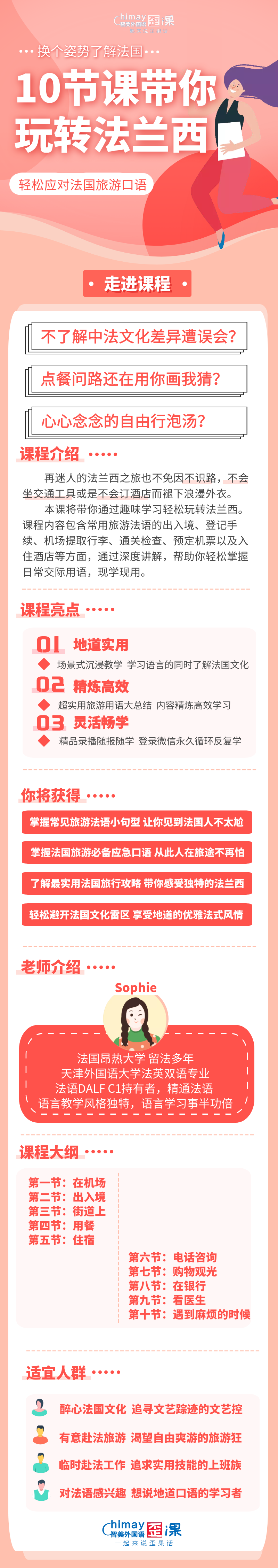 学法语 10节课玩转法兰西