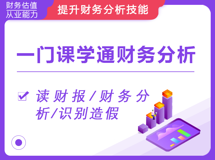 一门课学通财务分析