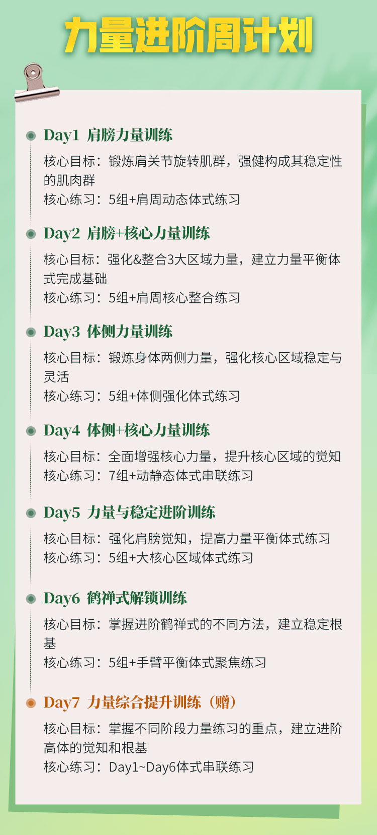 Kino瑜伽大师7天力量提升课>突破&进阶