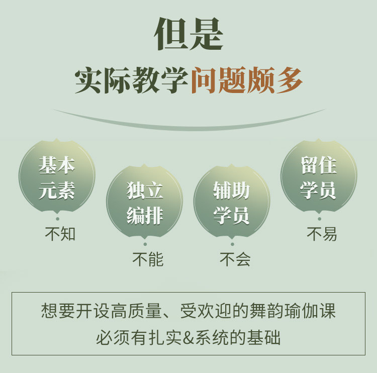 爆款！舞韵瑜伽系统教培课>10支成品舞，承包会员1年舞韵课堂！