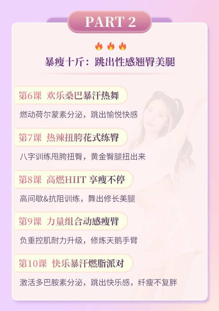 金莎、梁静茹舞蹈导师亲授：21堂快乐暴汗燃舞操，甩肉塑形，跳出纤瘦身材！