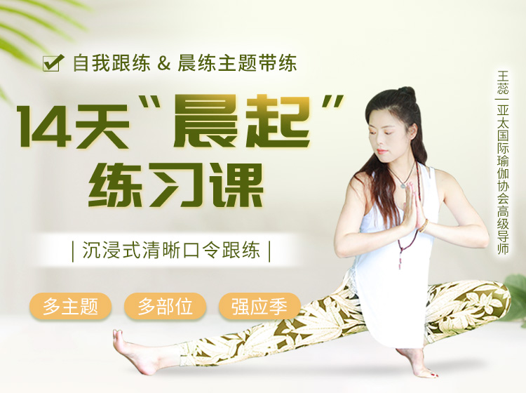 8月专项主题晨练成品课：瑜伽提升、能量平衡、燃塑形体