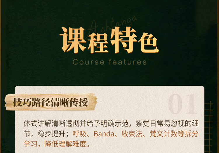 Joey Miles阿斯汤加瑜伽初级序列分体位精讲系列课>名师23年教习精编