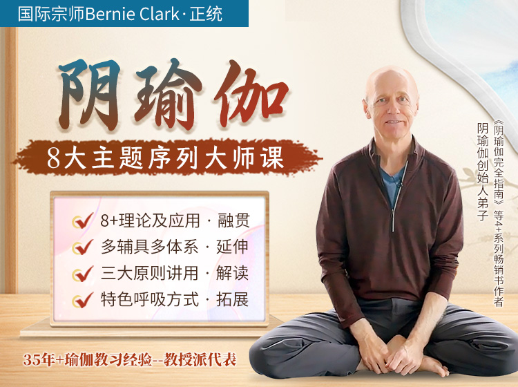 国际大师Bernie Clark<八大阴瑜伽主题序列>700min+独家精华教学