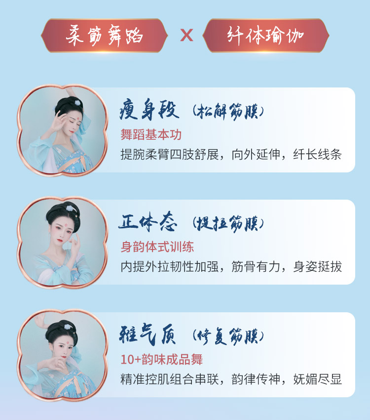 柔筋纤体中国舞：CCTV特邀舞蹈师亲授，跳出瘦、柔、美，打造东方女人味！